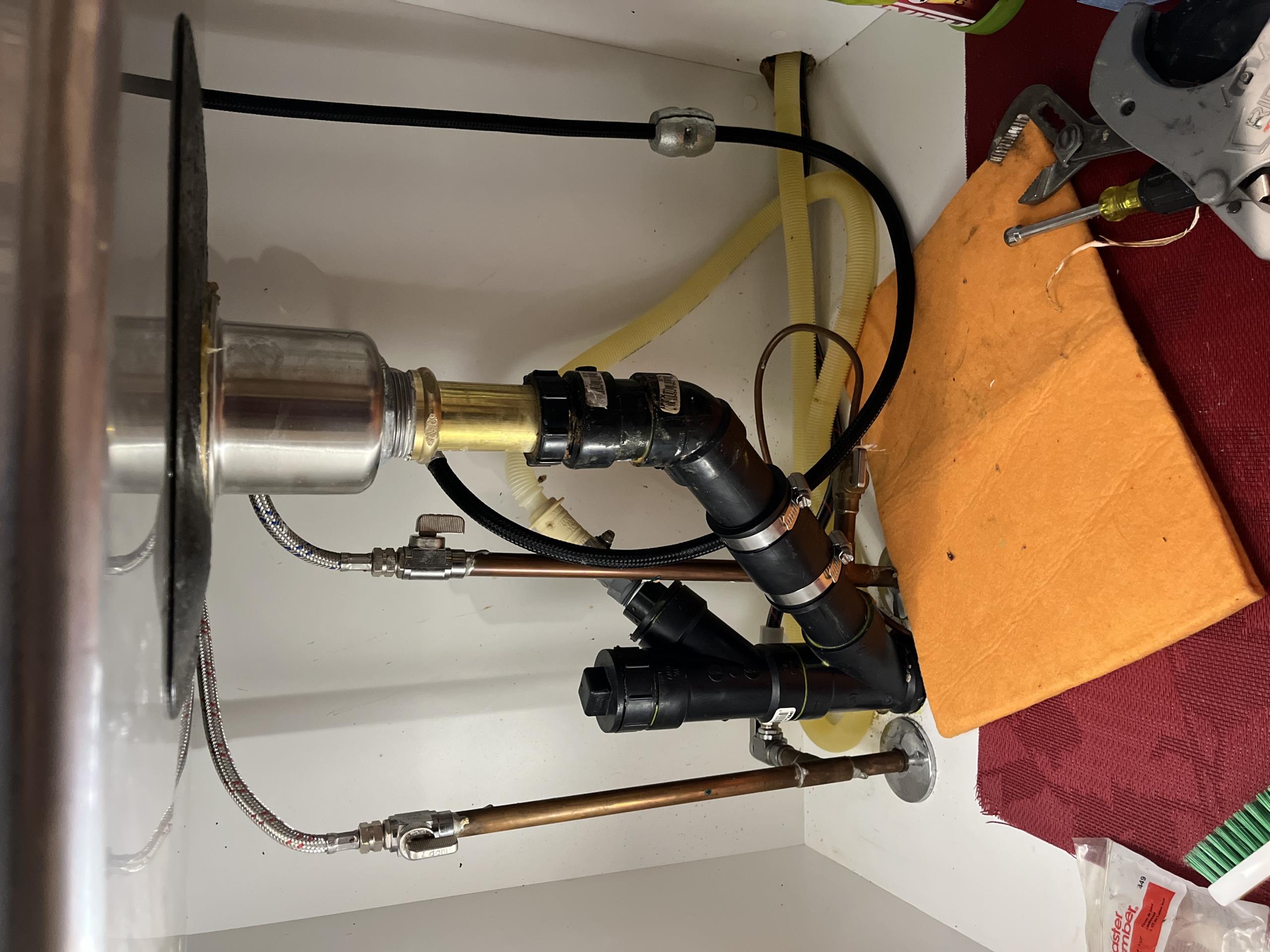 East York, ON - Fixed leak under kitchen sink