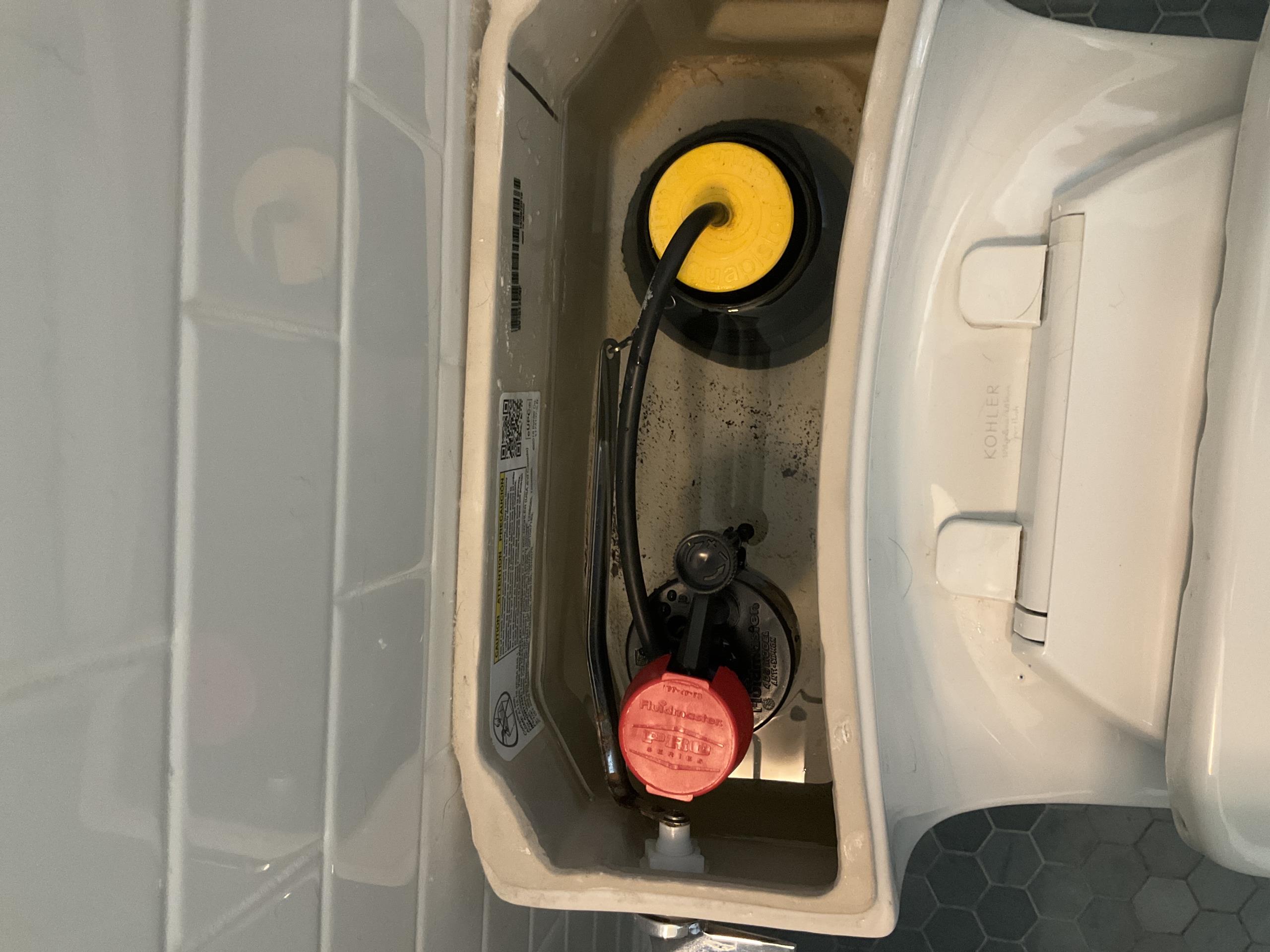 Old Toronto, ON - Repaired toilet