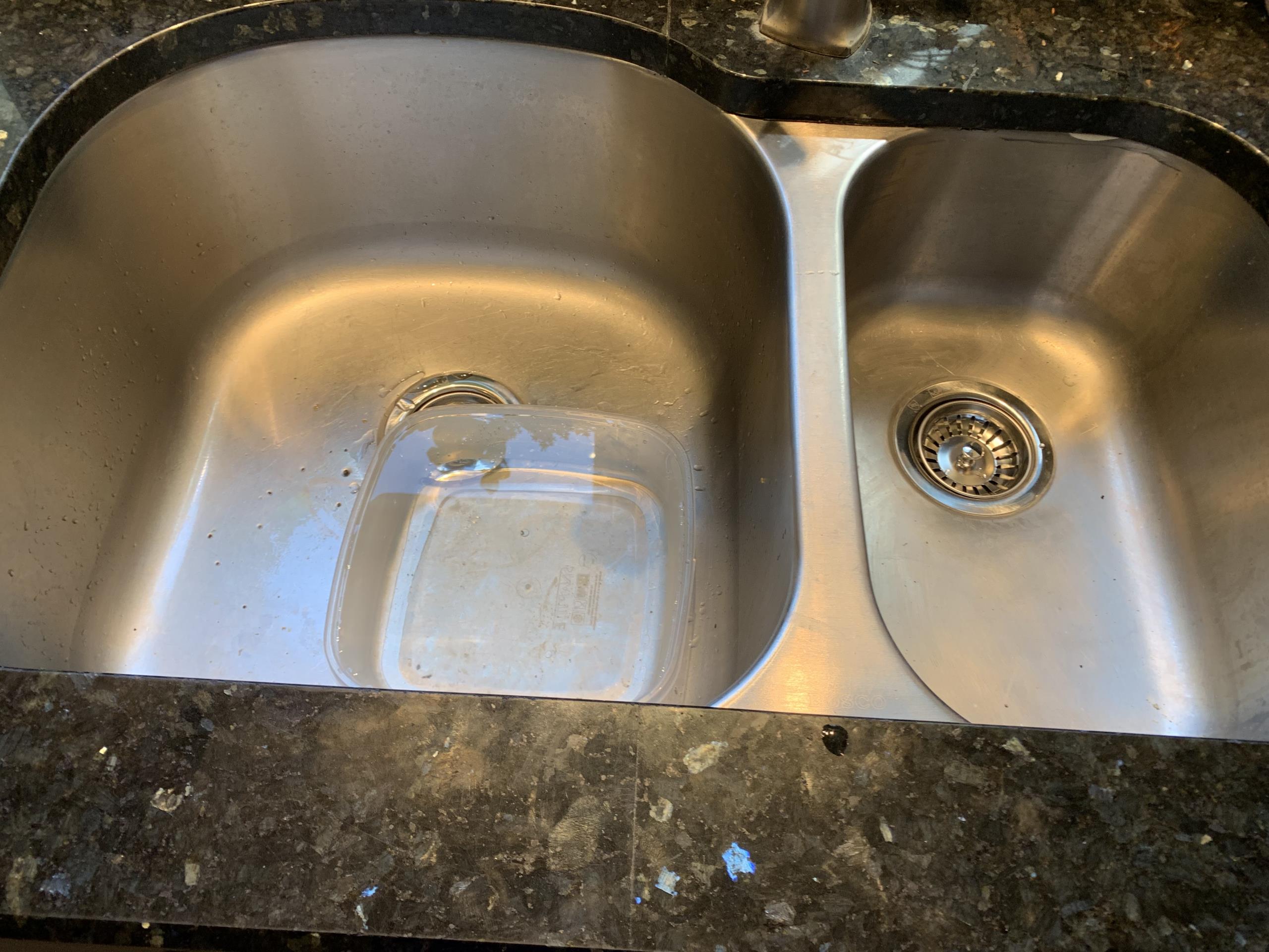 Old Toronto, ON - Reinstalled an Undermount kitchen sink that fell from the countertop. water tested, all OK