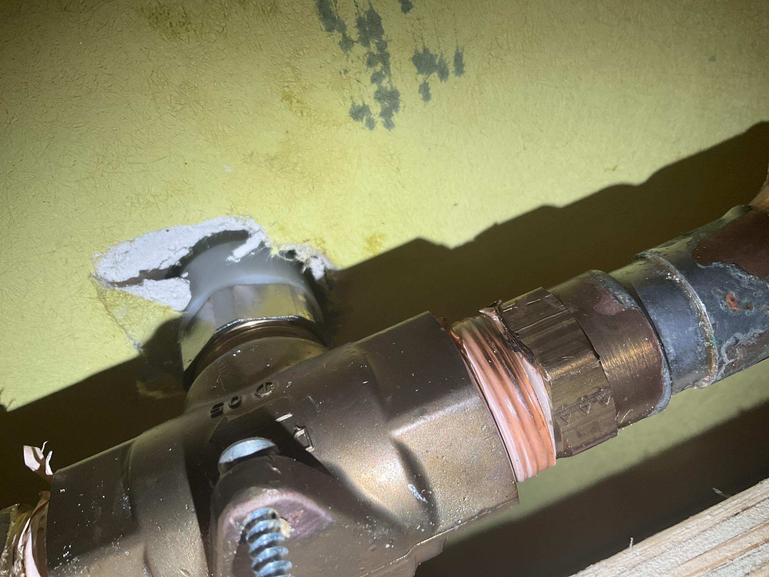 North York, ON - Repaired shower, recaulked kitchen sink