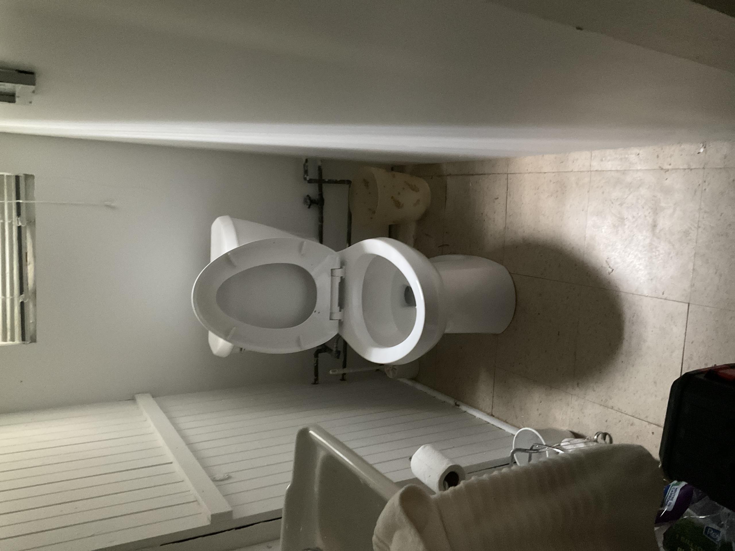 East York, ON - Augered toilets 