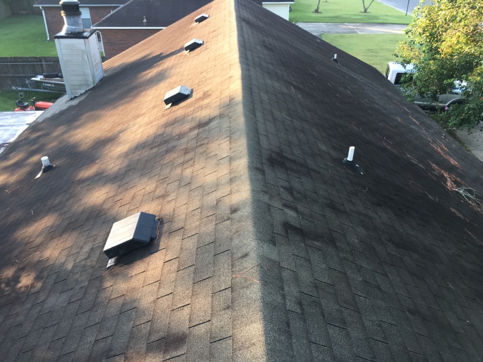 Ocean Springs, MS - Start complete tear off of old 3 tab shingles and replacing with Timberline Architectural shingles Ocean Springs, MS - Start complete tear off of old 3 tab shingles and replacing with Timberline Architectural shingles