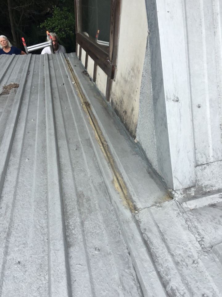 Pascagoula, MS - Estimate to replace flashing on a metal roof Pascagoula, MS - Estimate to replace flashing on a metal roof