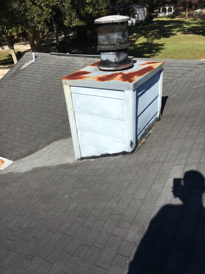 Ocean Springs, MS - Estimate to rebuild chimney with hardi concrete board Ocean Springs, MS - Estimate to rebuild chimney with hardi concrete board
