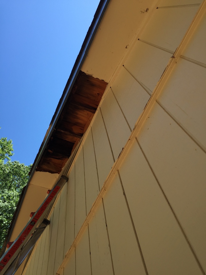 Taking a look at a roof repair that has been leaking for a long time but was very small and very hard for the homeowner to detect, that small leak has rotted out important structural beams on the house