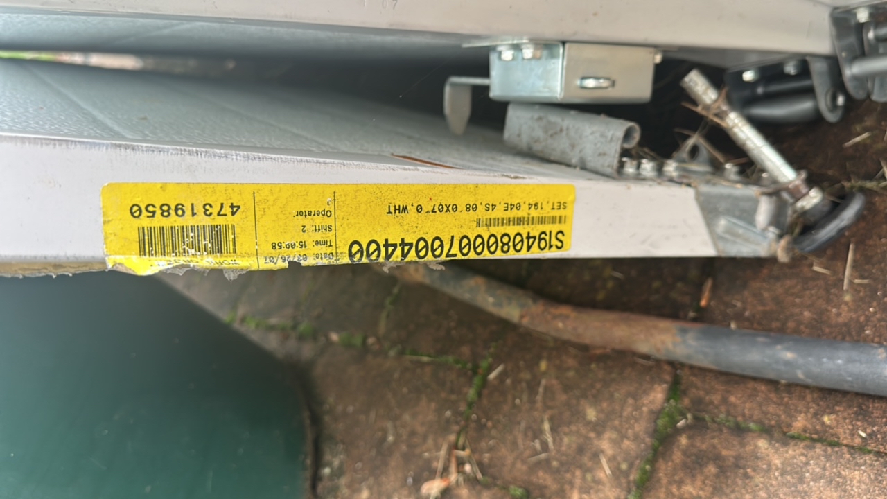 Hockessin, DE - Install top panel with glass that was picked up at Overhead Door.  Josh installed this door a month ago. However, Overhead messed up and gave us a solid top panel when I ordered a top panel work glass.  All you need to do is install the top panel and collect the payment.  Hockessin, DE - Install top panel with glass that was picked up at Overhead Door.  Josh installed this door a month ago. However, Overhead messed up and gave us a solid top panel when I ordered a top panel work glass.  All you need to do is install the top panel and collect the payment.