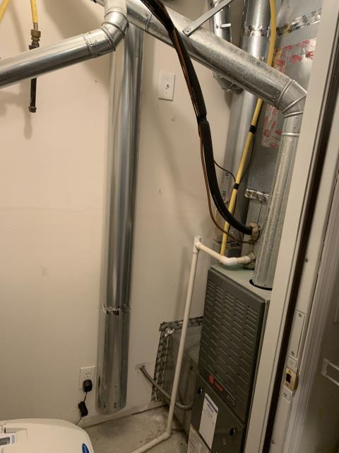 I performed a tune up on a Trane gas furnace