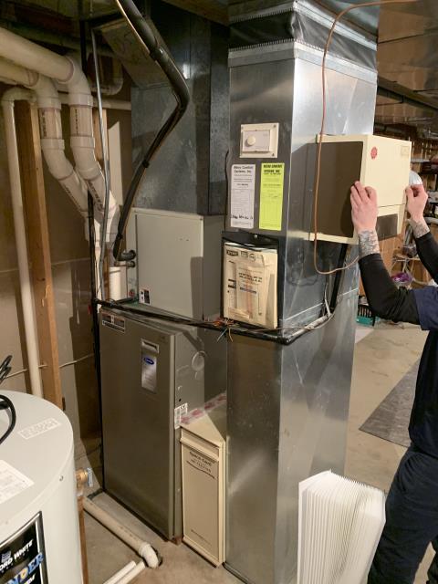  I completed Estimate for replacing two Carrier HVAC Systems for Customer. Estimate also includes removal of previous Carrier Furnace Units.