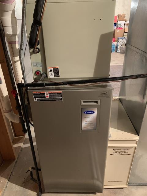 I assisted another Tech In Estimate for replacing two complete HVAC systems in customers home. This Estimate Includes removal of previous Carrier Systems.
