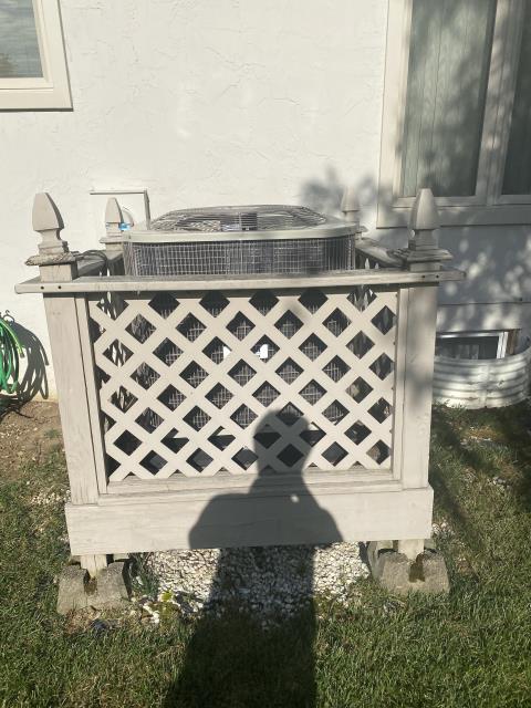 I performed Installation Inspection on Five Star 16 SEER 2.5 Ton Air Conditioner, removal of previous Rheem Air Conditioner Unit and April Aire Humidifier. 