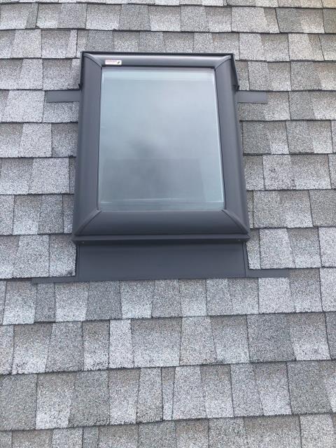 Voluntown, CT - When your old skylight is leaking replace it with a new VELUX skylight! This new Velux skylight will stand the test of time! New flashing kit installed when the new skylight was installed. No more leaking skylight every time it rains Voluntown, CT - When your old skylight is leaking replace it with a new VELUX skylight! This new Velux skylight will stand the test of time! New flashing kit installed when the new skylight was installed. No more leaking skylight every time it rains
