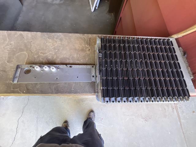 I removed the burner and igniter to clean them.