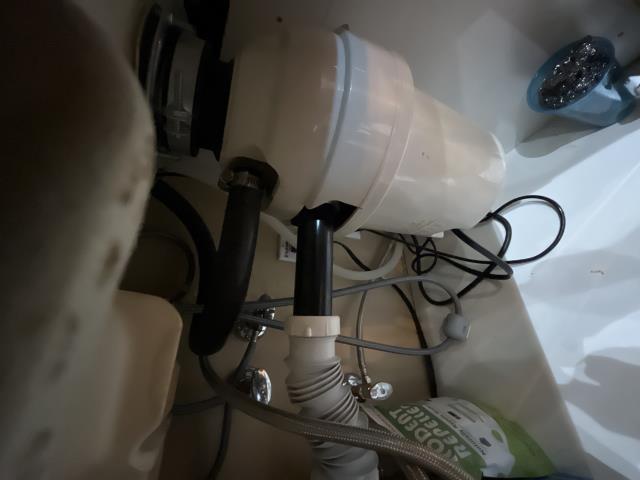 I replaced the dishwasher drain hose to the disposal. No leaks.