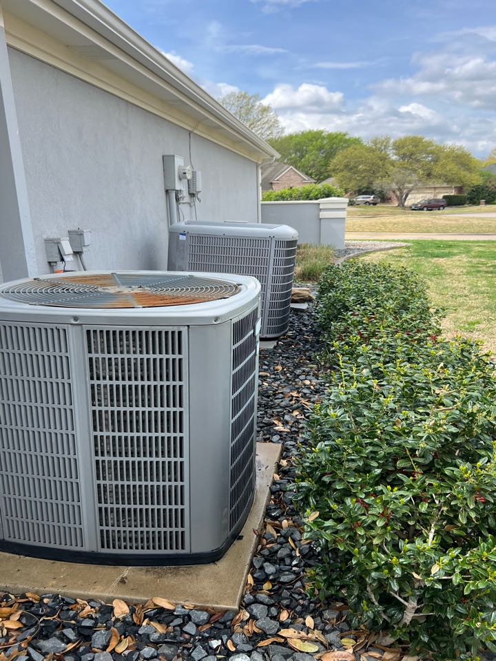 New American Standard gas furnace installed replaced broken gas furnace not heating home properly. We also added a filtration system with new filters that last up to a year also includes two years of winter and spring check ups for the new furnace. Please call us to schedule today AC and heat solutions 817-421-4190