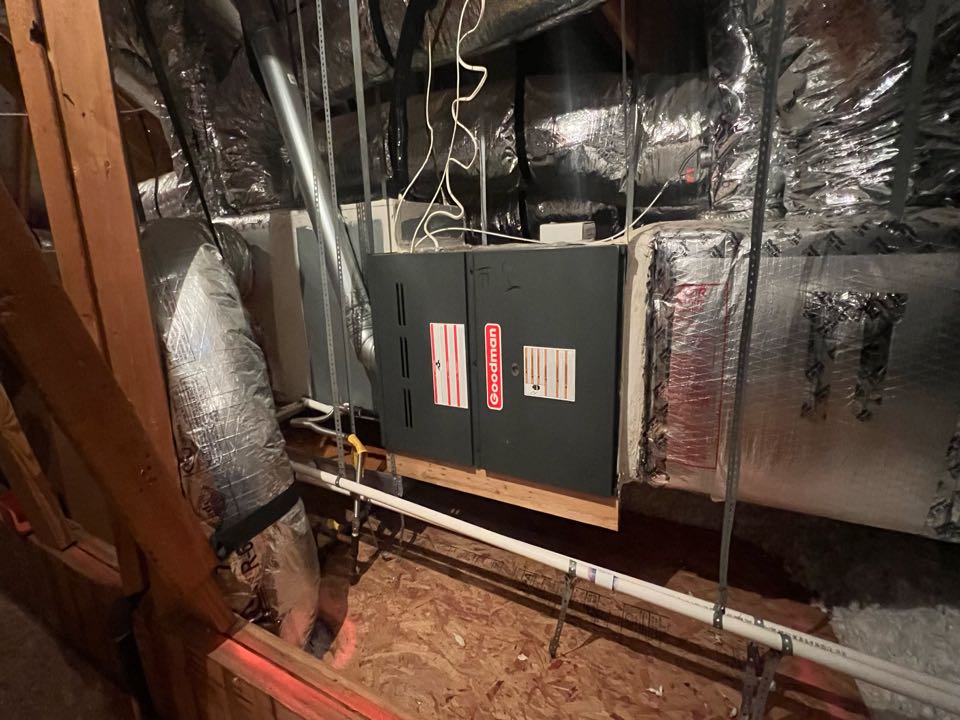 I performed a comprehensive service on a gas furnace, ensuring optimal performance and safety. The work began with a thorough inspection of the American Standard heating system, identifying any potential issues. I replaced the old filters with new ones to enhance air quality and improve efficiency. Additionally, I replaced the batteries in the smoke alarms to ensure they were fully operational. Safety was a priority, so I meticulously checked for carbon monoxide and gas leaks, addressing any detected issues promptly. The service concluded with a detailed review of the system, ensuring everything was functioning correctly and advising on any necessary maintenance.