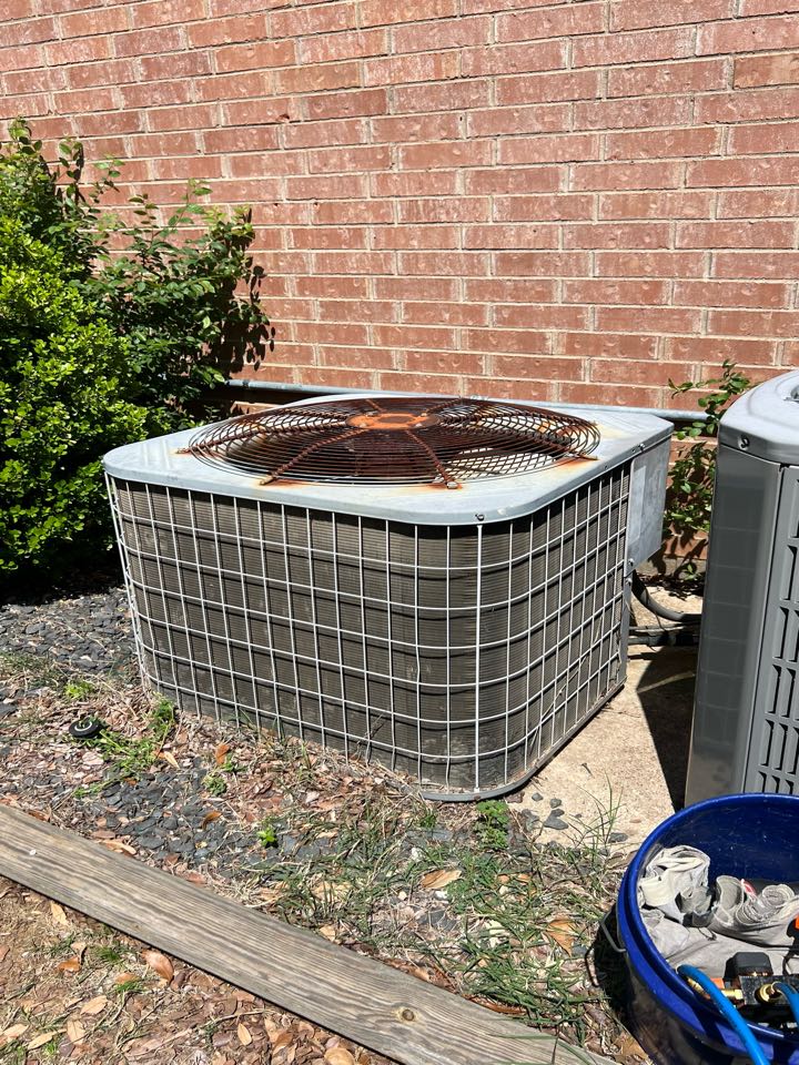 A broken Carrier air conditioning unit was replaced with a new American Standard unit, ensuring optimal cooling efficiency. The old system was carefully removed, and the new unit was installed with precision. This new American Standard unit features advanced technology for improved energy efficiency and quiet operation. The installation included a comprehensive inspection of the existing ductwork and electrical connections to ensure compatibility and safety. A 10-year warranty was provided with the new unit, offering peace of mind and long-term reliability. The job was completed to the highest standards, ensuring the system operates efficiently and effectively.