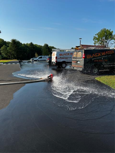 
We completed a NFPA 25-required annual inspection of an electric fire pump system. This inspection included a thorough evaluation of the pump, controller, and associated piping, as well as a flow test at the test header to ensure proper operation under demand conditions. Regular inspections like these are essential for keeping your fire pump system in good working order and ensuring it meets code requirements and insurance standards.