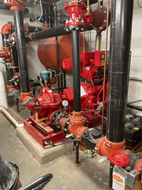 We just completed a required NFPA 25 quarterly fire protection inspection at a commercial building with multiple wet sprinkler systems. Regular inspections like this are critical for maintaining code compliance and ensuring that fire suppression systems operate effectively in the event of an emergency. Our inspection covered all key components, including control valves, gauges, and alarm devices, to verify system readiness and performance.