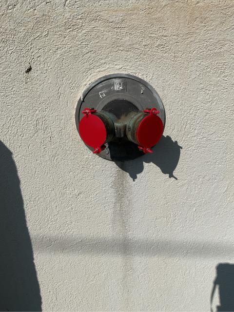 We just completed an NFPA 25 5-year internal inspection of a wet fire sprinkler system, along with a 5-year hydrostatic test of the fire department connection (FDC). Regular inspections like these help ensure critical fire protection systems remain in proper working condition.