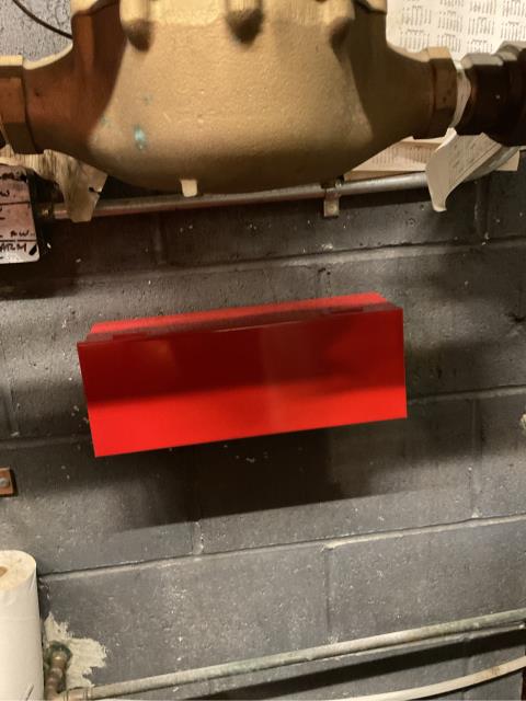 We recently furnished and installed a spare sprinkler cabinet at a commercial property, complete with the required spare sprinkler heads and a matching sprinkler wrench. This installation was completed to resolve a noted fire code deficiency and ensure compliance with NFPA 25 standards.