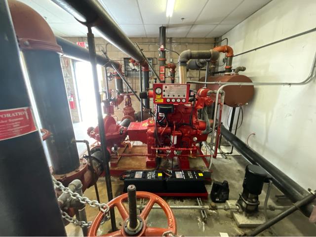 We just completed an NFPA 25 quarterly inspection of a wet fire sprinkler system along with the monthly churn test for a diesel fire pump at a local commercial property. All components were tested and verified for proper function, ensuring continued compliance and fire protection readiness.