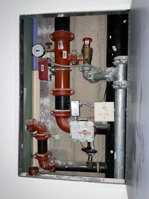 Our team just wrapped up a NFPA semi-annual fire protection inspection at an educational facility, where we inspected and tested three dry sprinkler systems. Regular fire protection inspections are essential to ensure all systems operate correctly, comply with NFPA standards, and are ready to ensure the continued safety of everyone on campus.