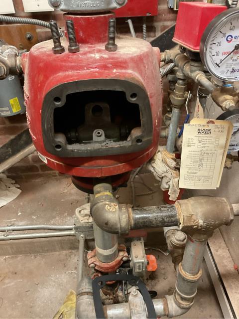 Our team recently completed repairs on several dry fire protection systems, including the replacement of multiple faceplate gaskets that had deteriorated with age. During the same service, we also replaced malfunctioning flow switches and a leaking test and drain valve identified during a routine fire sprinkler inspection.