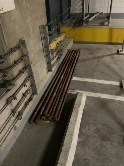 Our team just completed the removal of branch lines from a fire sprinkler system in a parking garage to accommodate an ongoing construction project. This work ensures proper clearance and safety while allowing construction to move forward efficiently.