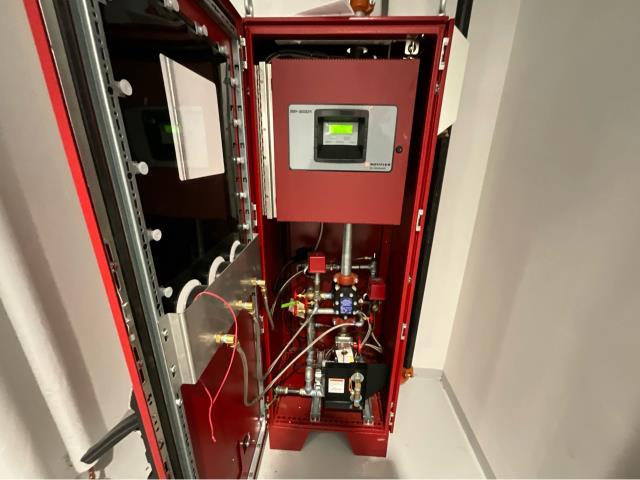 Our team just completed a quarterly NFPA inspection of two pre-action fire sprinkler systems. Regular inspections help ensure these specialized systems operate properly and stay compliant with fire protection codes.