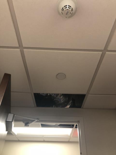 Our team just completed a sprinkler head relocation to accommodate the removal of an existing door. The fire sprinkler system was adjusted for proper spacing, full coverage, and NFPA code compliance.