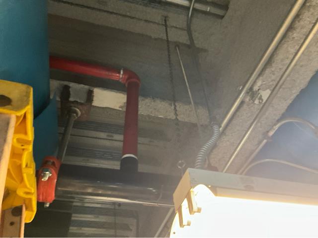 We successfully replaced 3” main piping and tied in the new section, while re-pitching the existing piping to prevent excessive residual water after draining. The system is now back online, fully operational, and free of leaks.