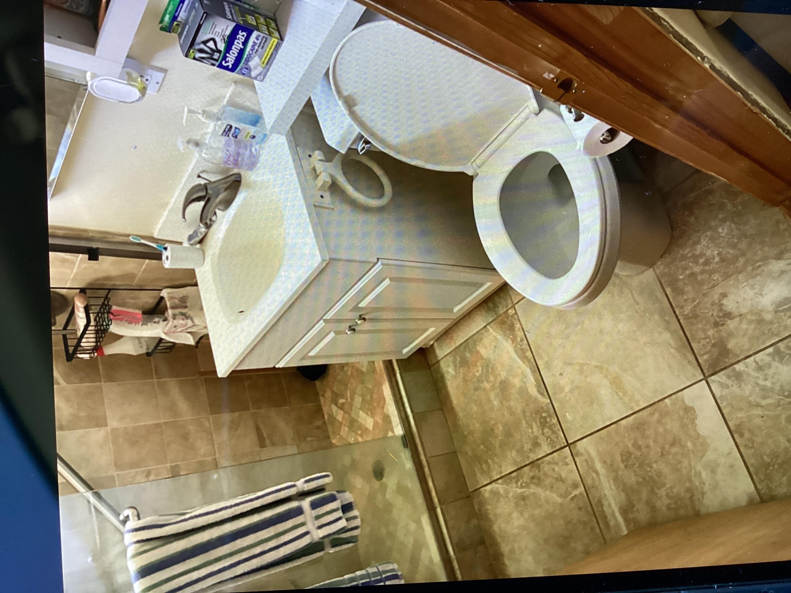 (8-10, URGENCY!!) COD. Spoke with Lea's son, Chuck, (909) 900-7536. She is 85 and has dementia so he handles her affairs for her. The bathroom that she mainly uses has a toilet that is clogged up and they would like to get it cleared. Please get approval on any pricing BEFORE performing any work!