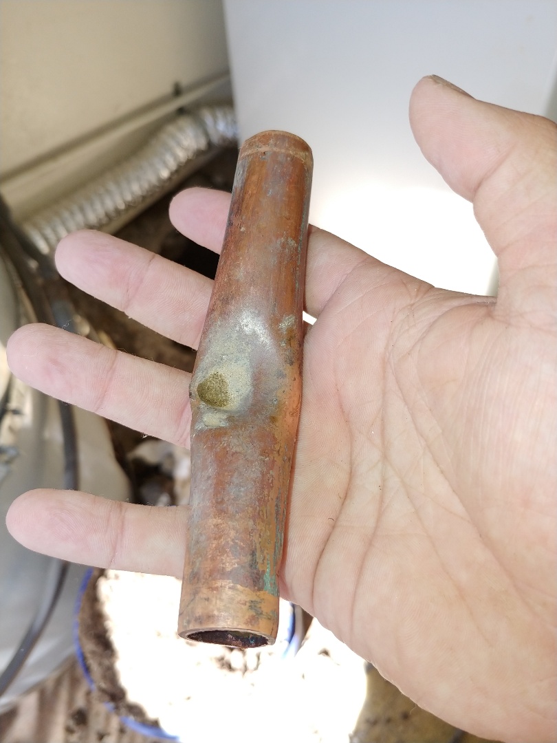 Vallejo, CA - Repaired hot water line Vallejo, CA - Repaired hot water line