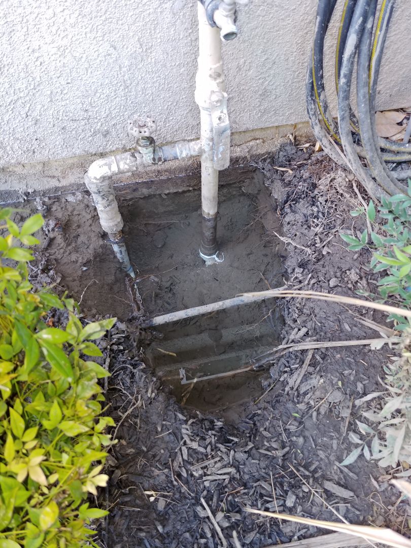 Vacaville, CA - Repaired irrigation line Vacaville, CA - Repaired irrigation line