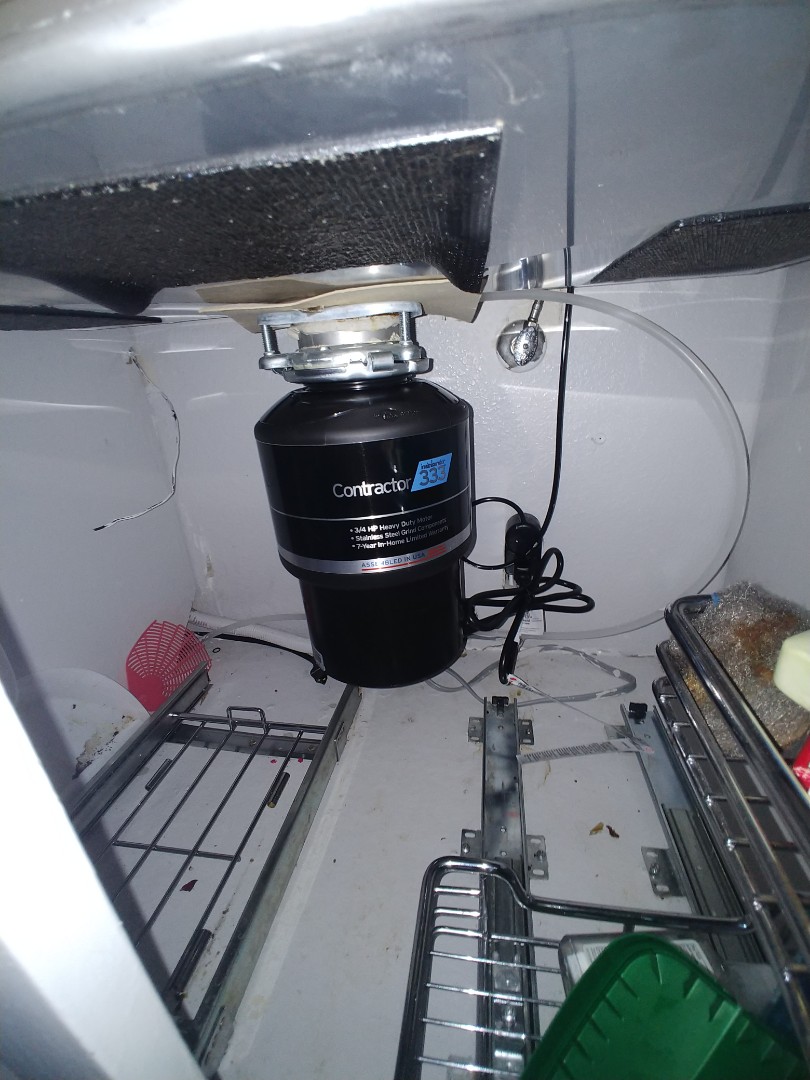 Concord, CA - Installed new disposal Concord, CA - Installed new disposal