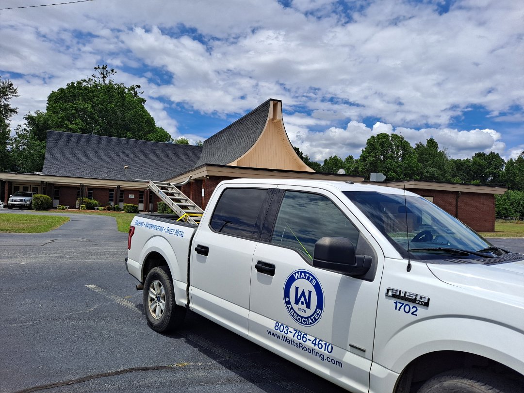 Roof inspection. 