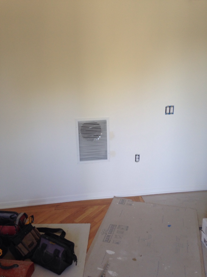 Pasadena, CA - Install new return register.