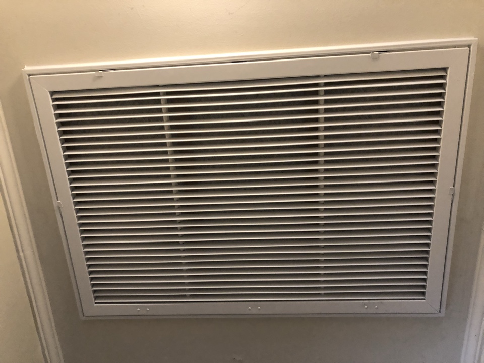 Pasadena, CA - Install register for heating and air-conditioning system.