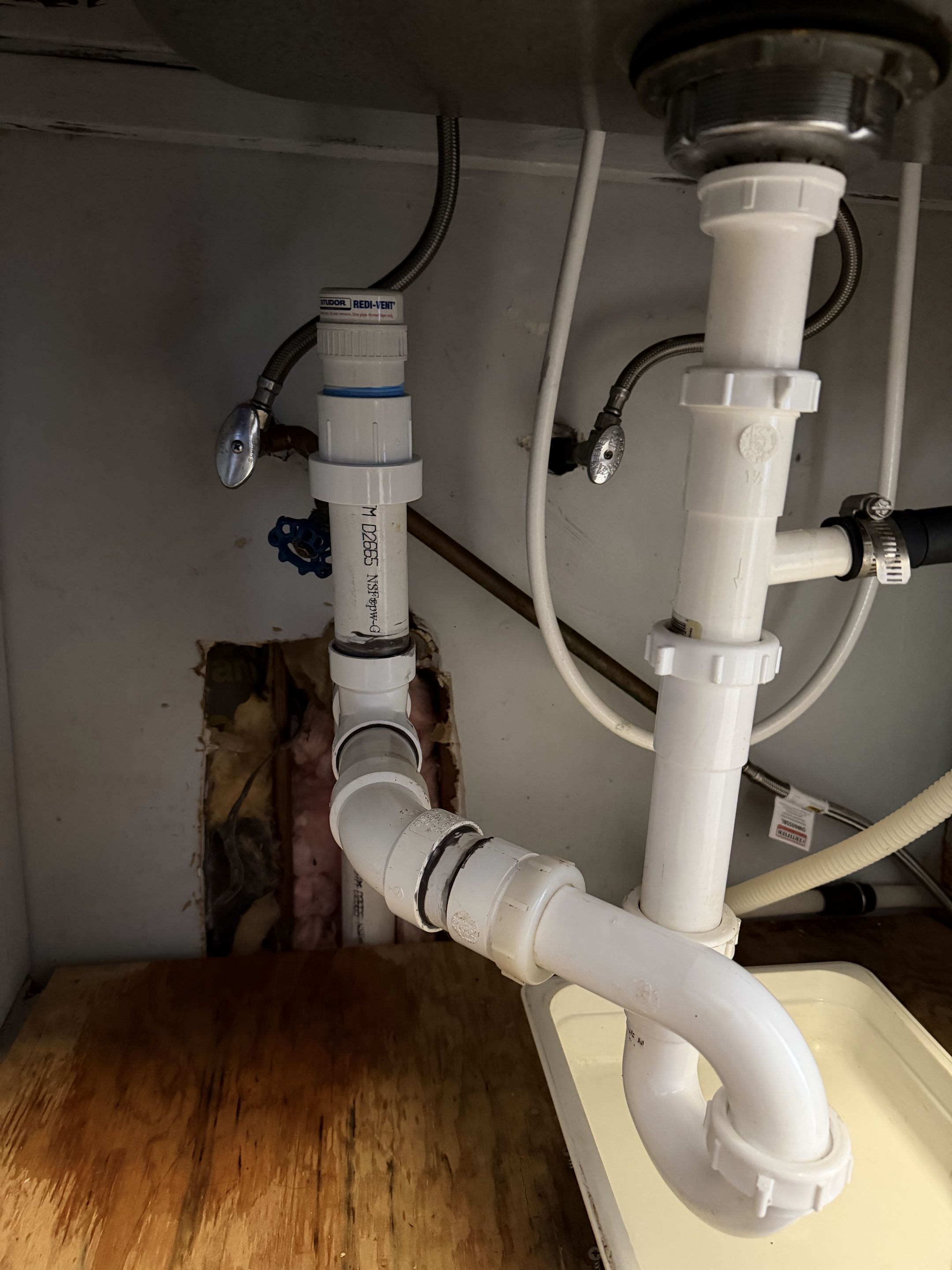 Plumber needed for drain repair on kitchen sink drain line that is leaking outside of house. 