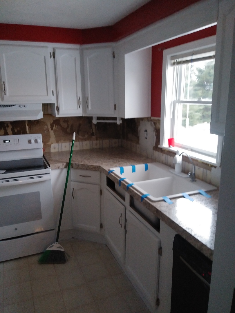 Middleville, MI - Installed the sink, faucet and all associated plumbing Middleville, MI - Installed the sink, faucet and all associated plumbing