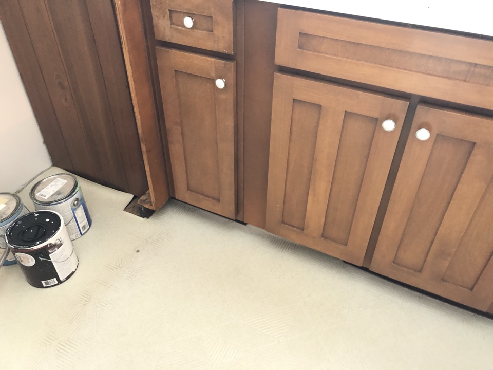 Holland, MI - Met with customer final selection on the backsplash and we have schedule the restoration of the kitchen. Customer added small remodel project Holland, MI - Met with customer final selection on the backsplash and we have schedule the restoration of the kitchen. Customer added small remodel project