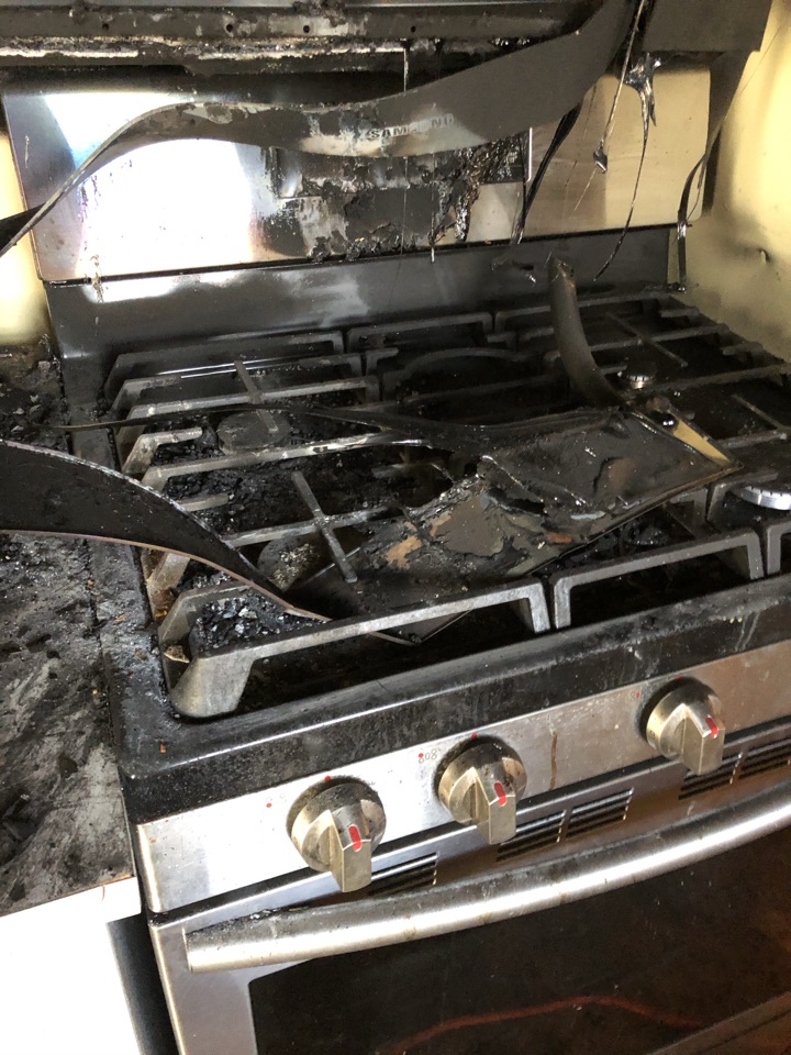 Grand Rapids, MI - Fire damage job. Fire started in kitchen. Smoke damage throughout the house. Scoping loss Grand Rapids, MI - Fire damage job. Fire started in kitchen. Smoke damage throughout the house. Scoping loss