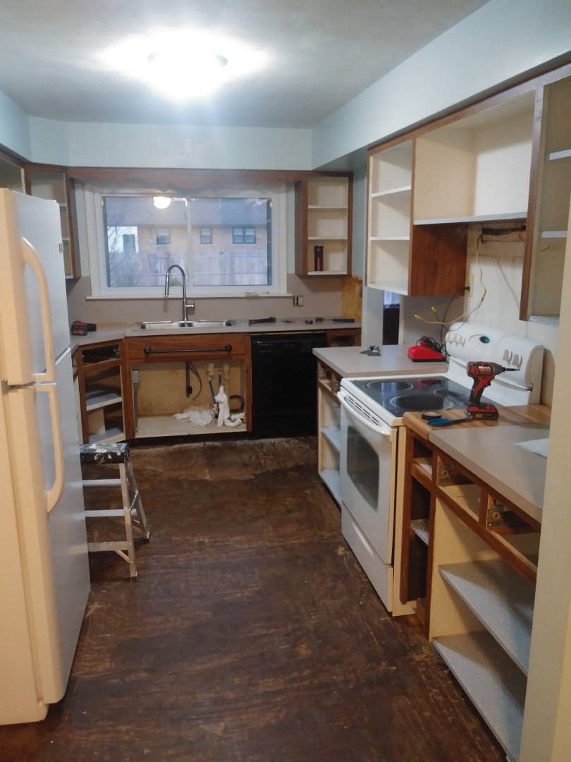 Holland, MI - Starting a kitchen remodel. It's demo day Holland, MI - Starting a kitchen remodel. It's demo day