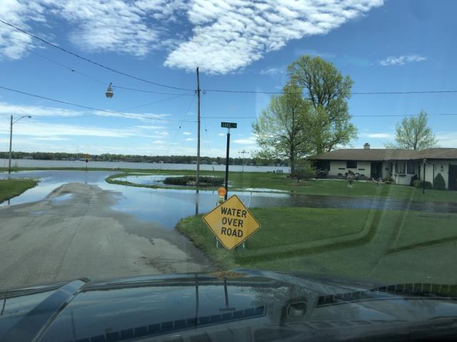 Grand Rapids, MI - Large flood. Homes in the area getting a lot of water damage. Grand Rapids, MI - Large flood. Homes in the area getting a lot of water damage.