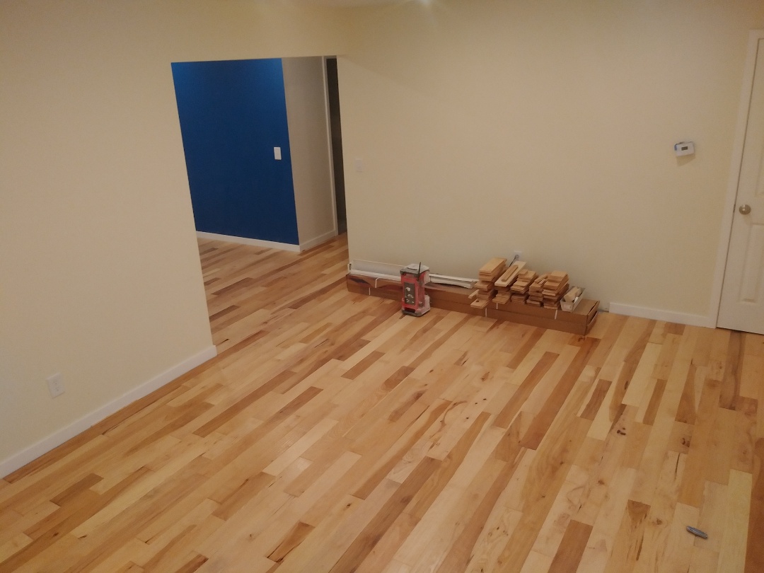 Walker, MI - Finished the new hickory floor ?? Walker, MI - Finished the new hickory floor ??