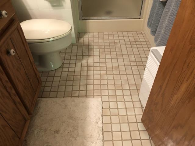 Grandville, MI - Water restoration completed. Water damage from toilet overflow. Carpet replaced and the tile cleaned. Grandville, MI - Water restoration completed. Water damage from toilet overflow. Carpet replaced and the tile cleaned.