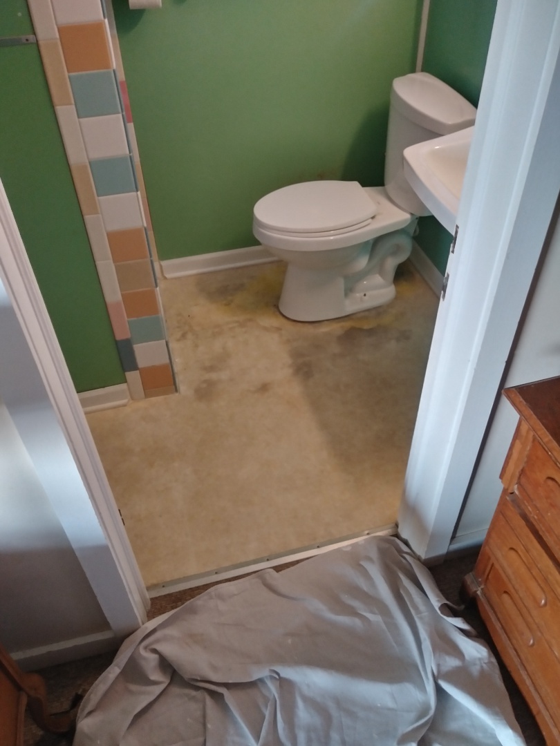 Caledonia, MI - Preparing to lay a new vinyl plank floor Caledonia, MI - Preparing to lay a new vinyl plank floor