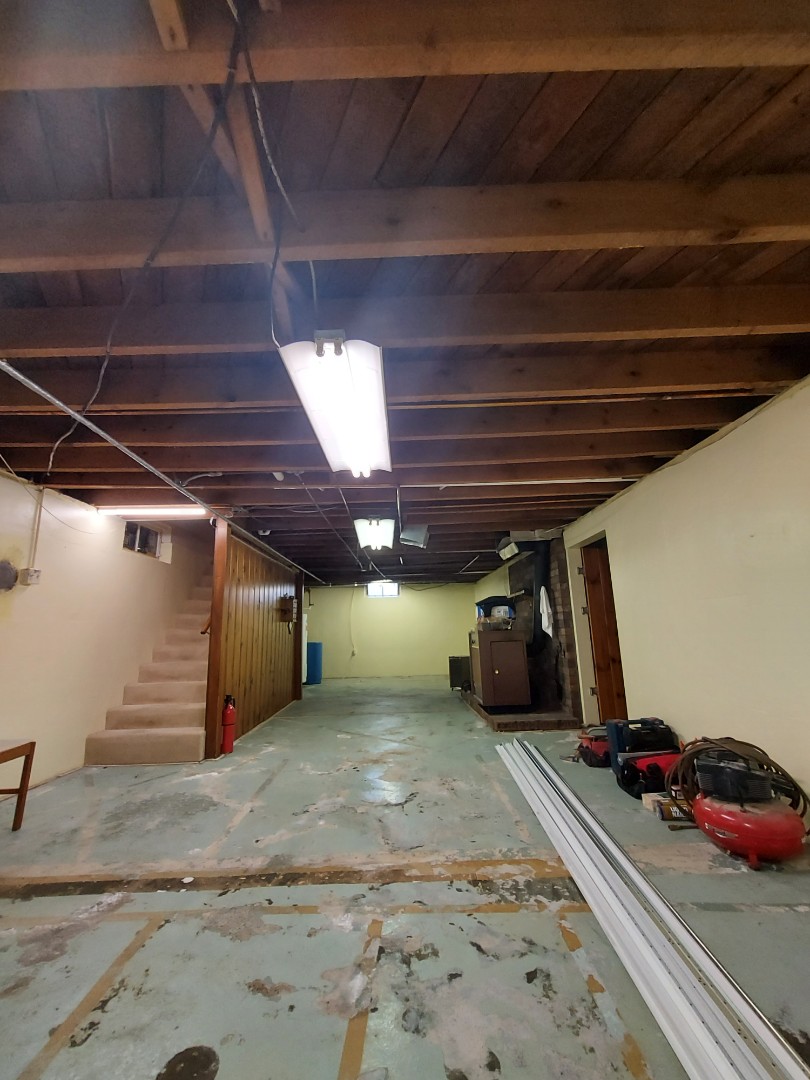 Wayland, MI - Preparing to hang a drop ceiling Wayland, MI - Preparing to hang a drop ceiling