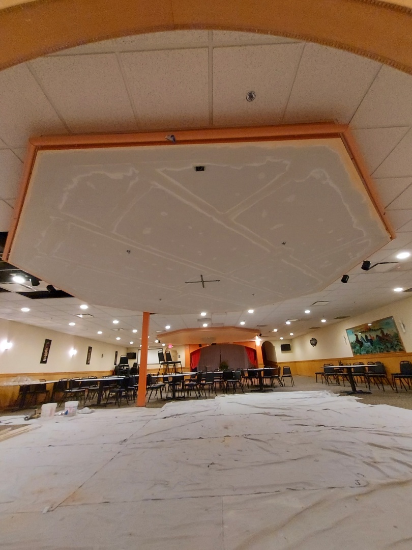 Holland, MI - Just finished the first coat of mud. Holland, MI - Just finished the first coat of mud.