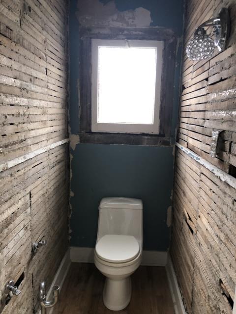 Grand Rapids, MI - Trim work and new flooring in the basement. Lot of water damage. Grand Rapids, MI - Trim work and new flooring in the basement. Lot of water damage.